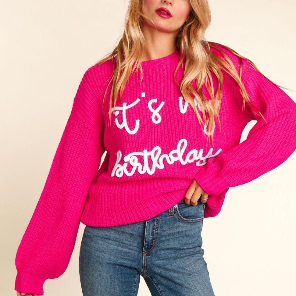 It’s my Birthday Sweater - Image 3