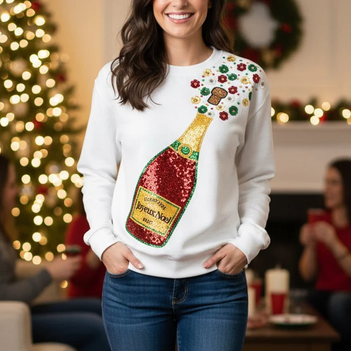 Christmas Sweaters & Festive Holiday Tops 50% off all orders Applied in Cart!