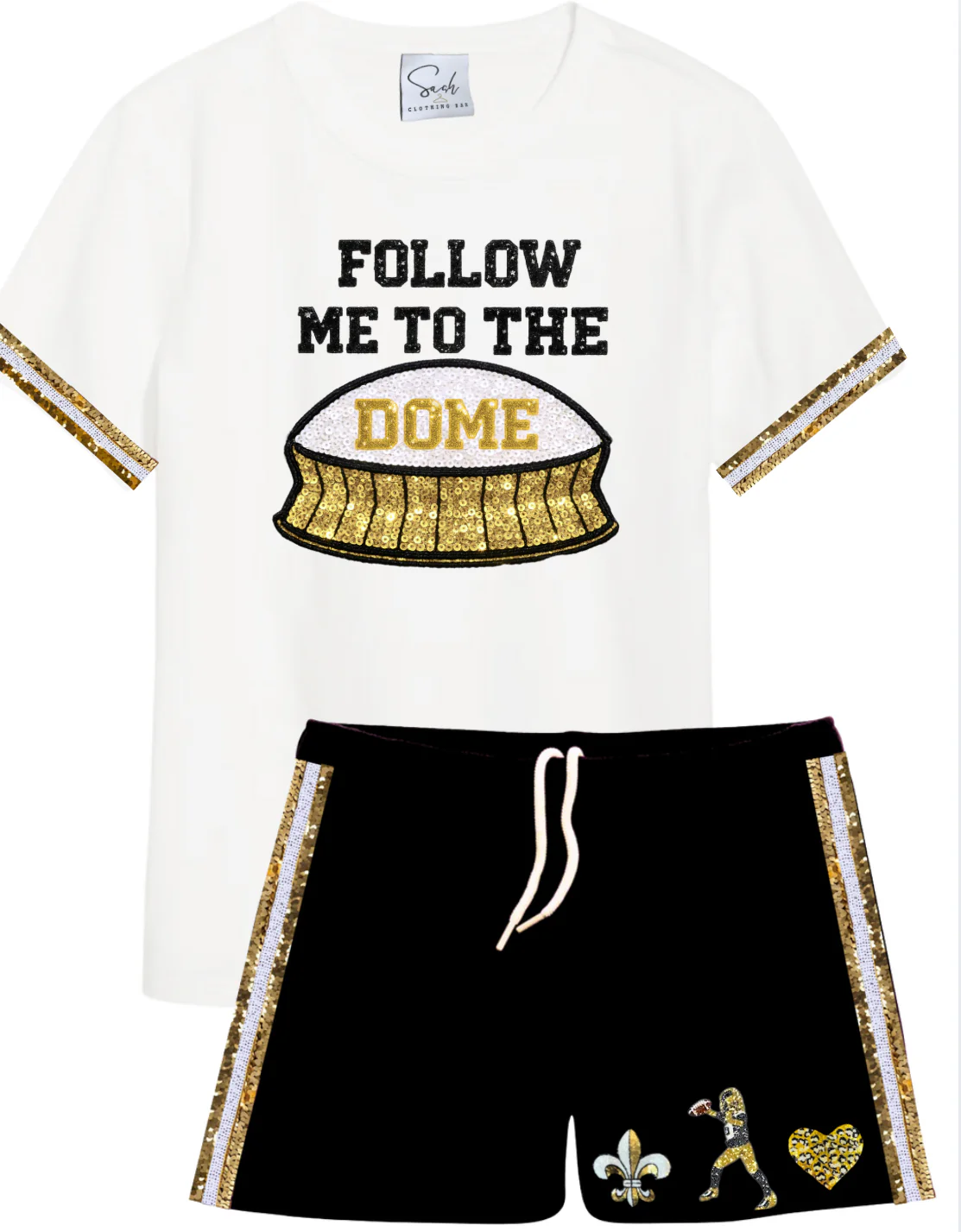 Follow me to the Dome Saints Game Day Set - Image 3