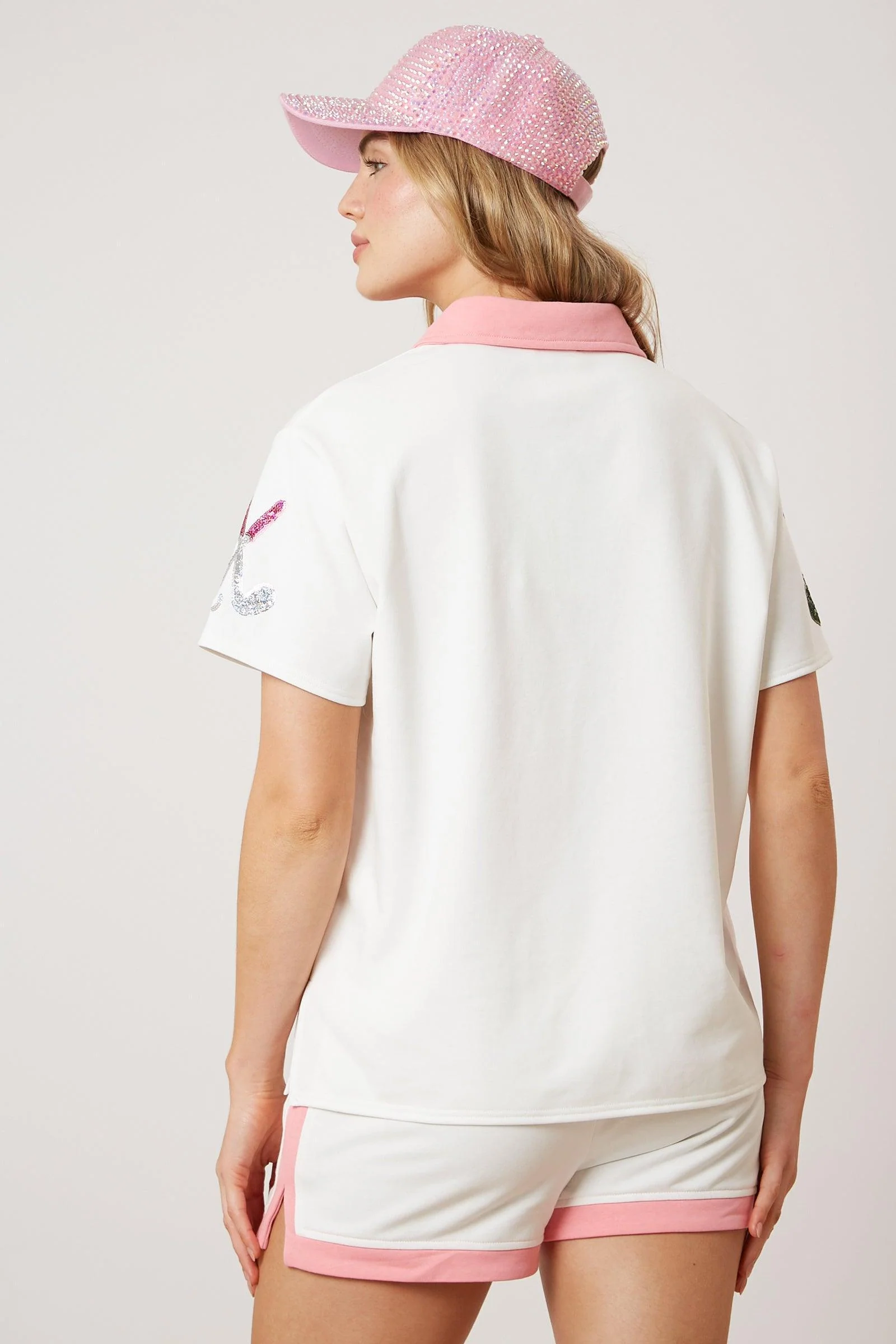 Golf Sequin Embroidery Shorts - Image 5