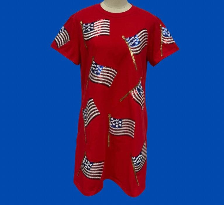 American flag Sequin dress - Image 4