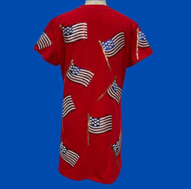 American flag Sequin dress - Image 5